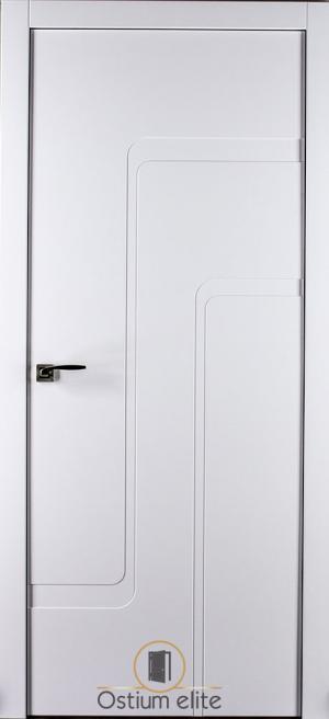 Міжкімнатні двері " Білий матовий М - 20"