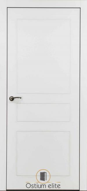 Міжкімнатні двері " Білий матовий М-5"