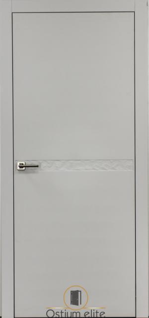 Міжкімнатні двері "Сірий матовий  М-2 (R70)"