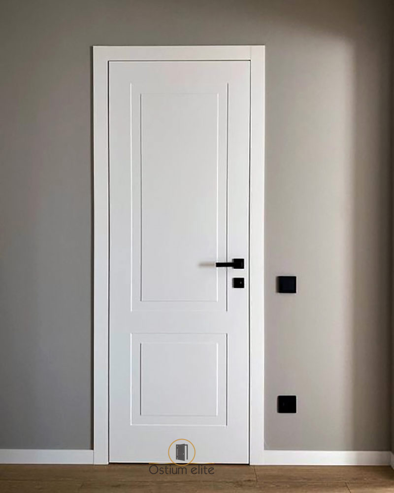 Міжкімнатні двері " Білий матовий М-25 "