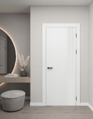 Міжкімнатні двері Ostium elite " білий матовий М-10"