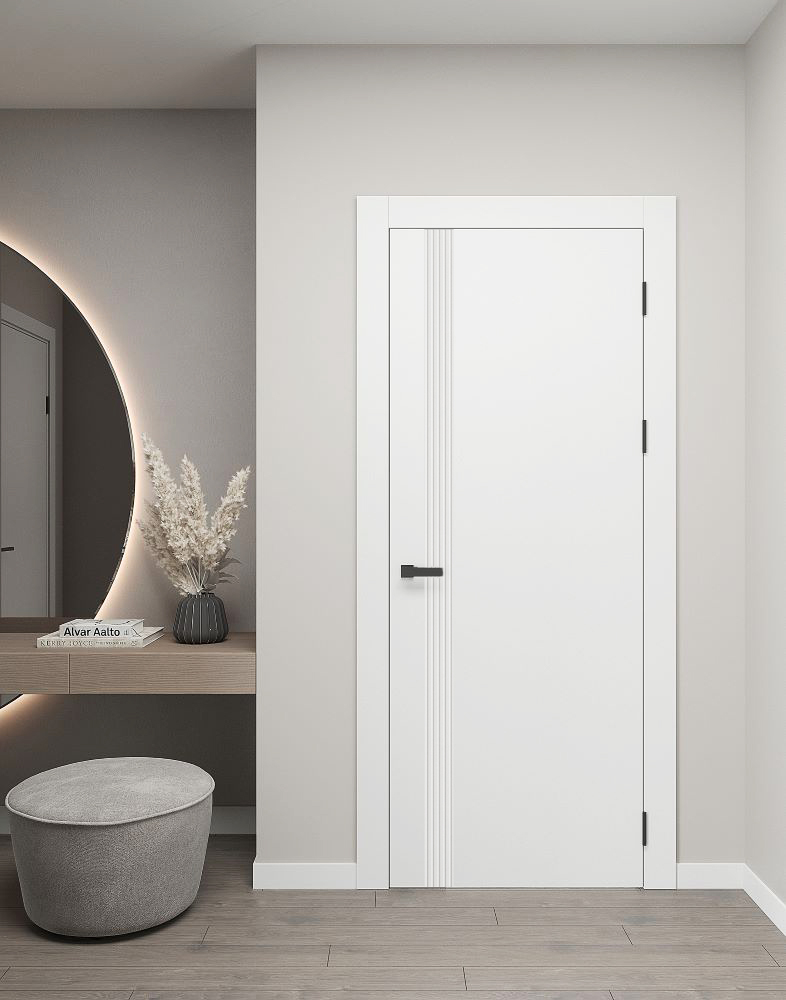 Міжкімнатні двері Ostium elite " білий матовий М-12"